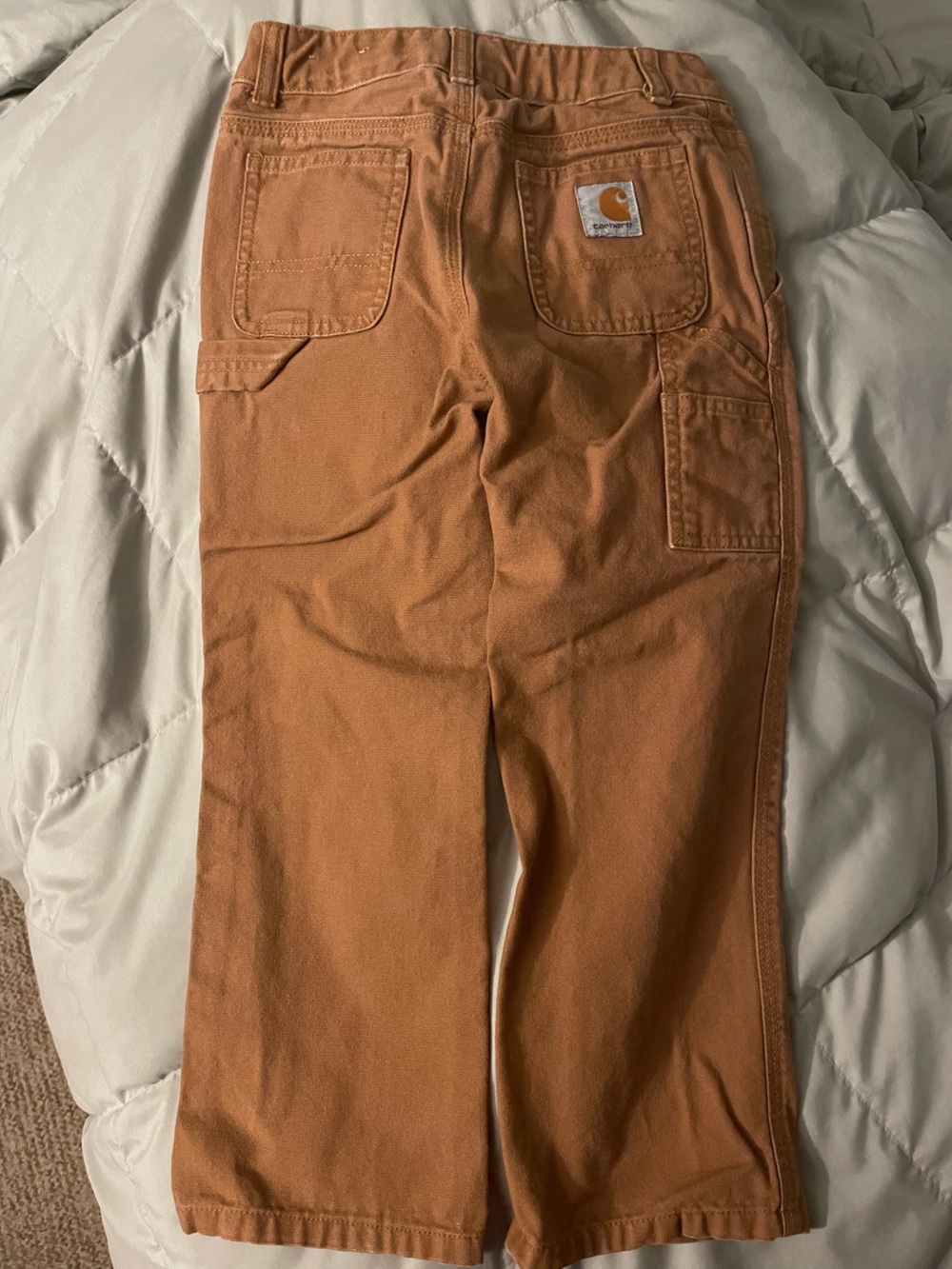 Boy’s size 5 Casual Cotton Pants in Rust Brown